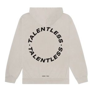 Talentless Circle Logo Heavy Weight Sweatshirt (Bone)